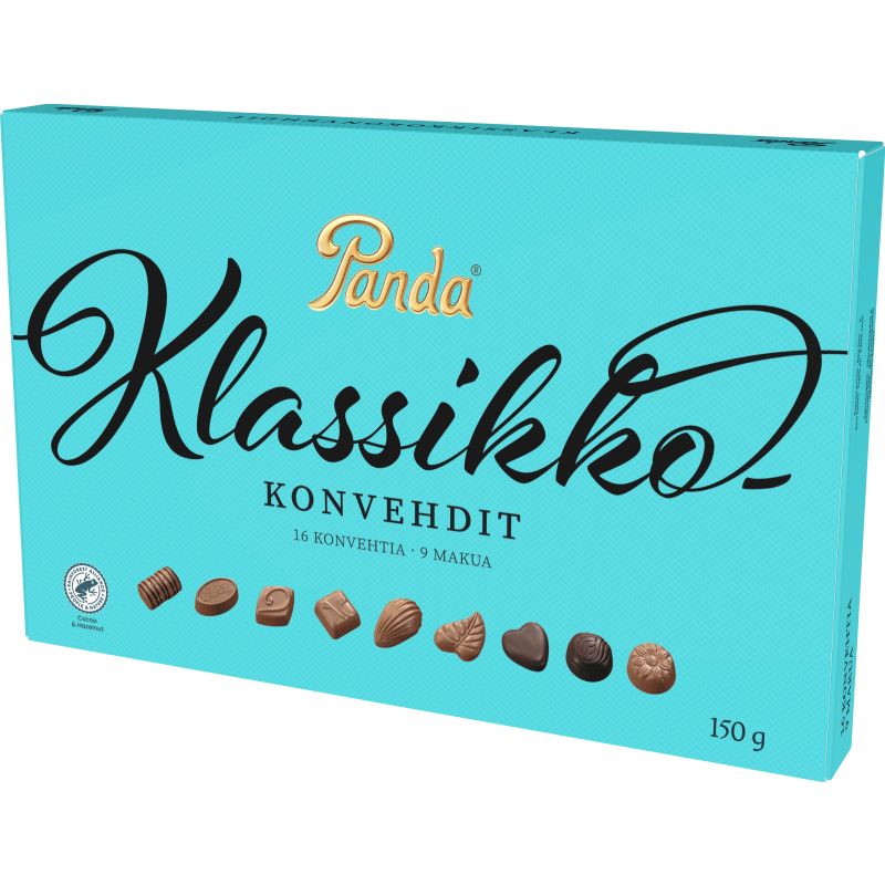 Panda Klassikkokonvehdit 150g