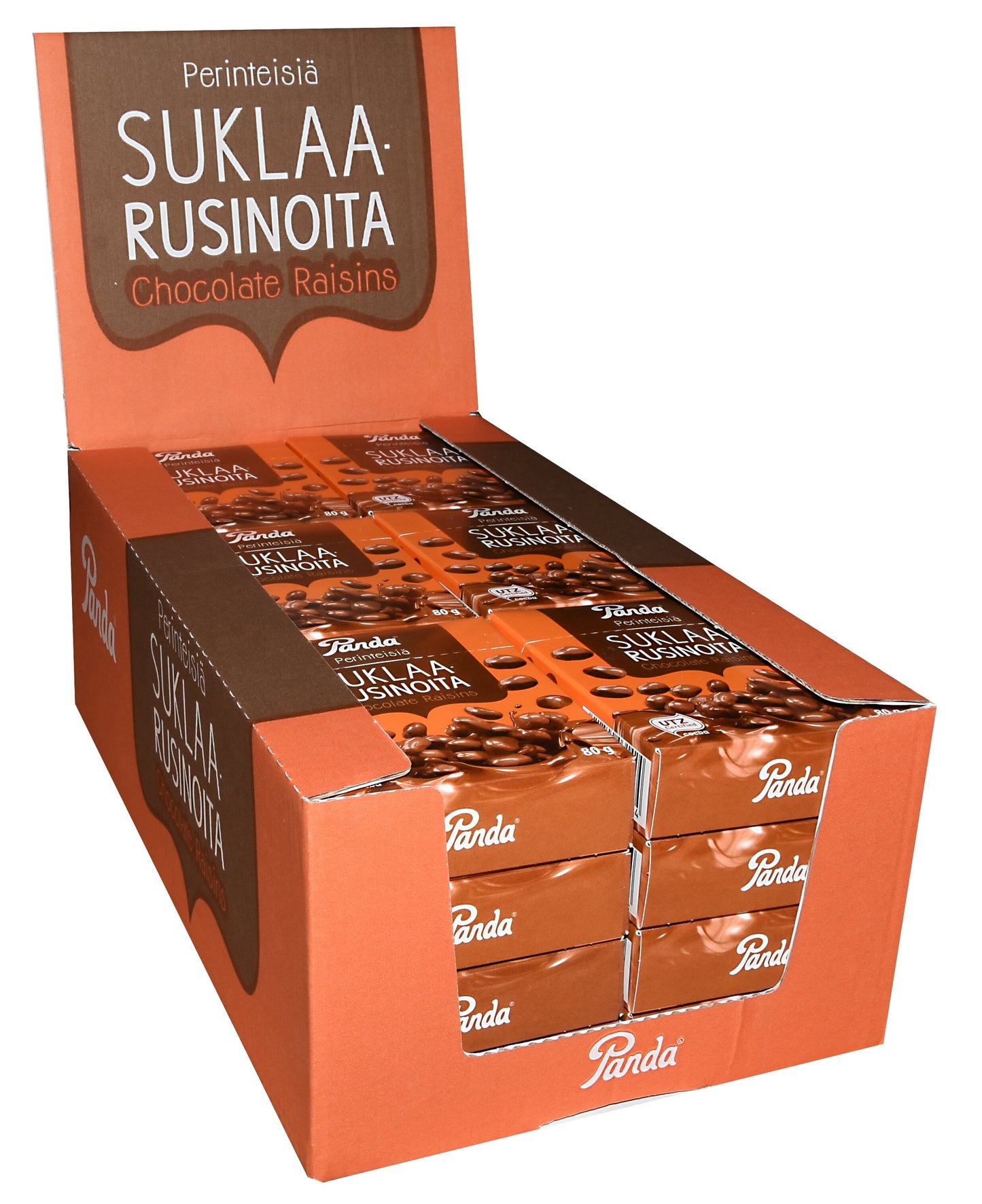 Perinteisiä suklaarusinoita 80g x 24